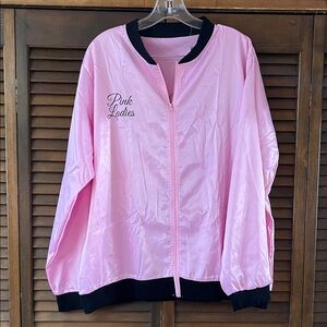 Pink Ladies Grease Costume Jacket & Accessories